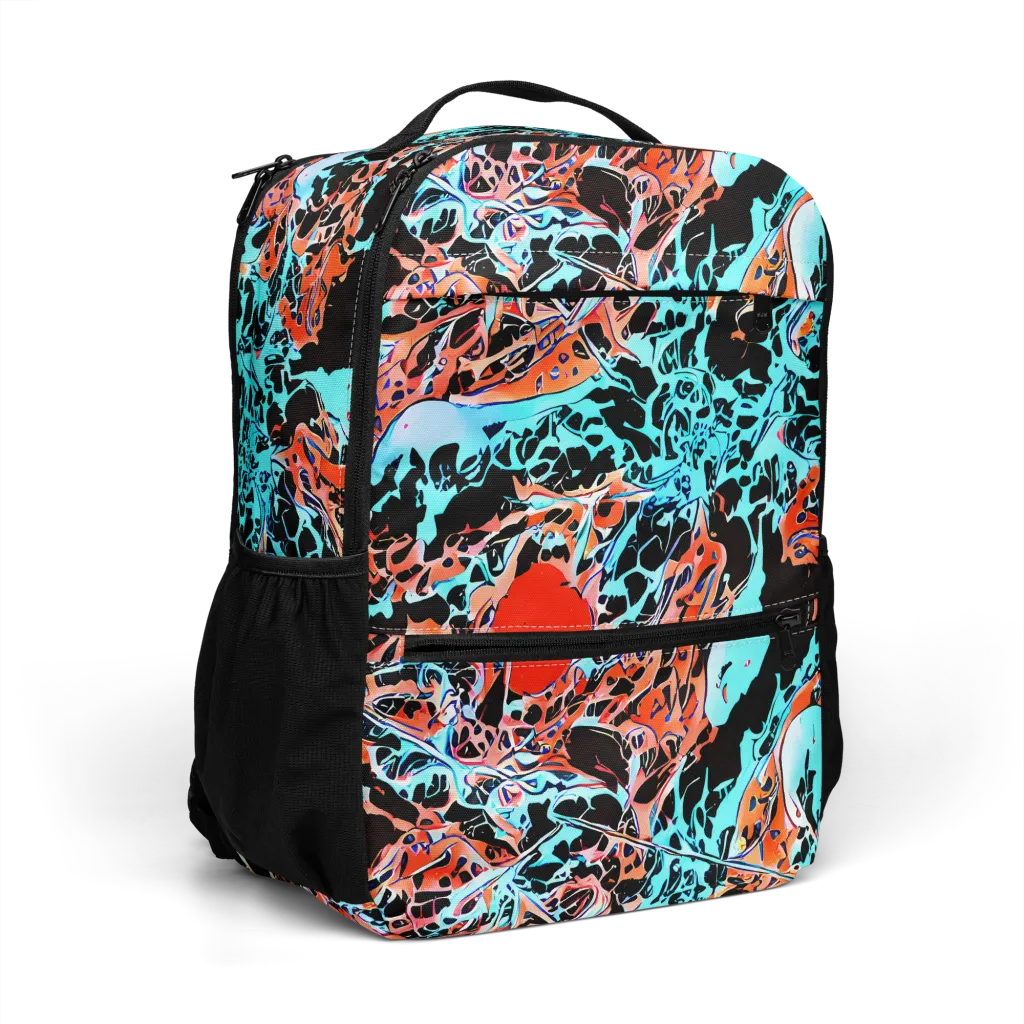 Liquid Mayhem on Utility Backpack — Right Front