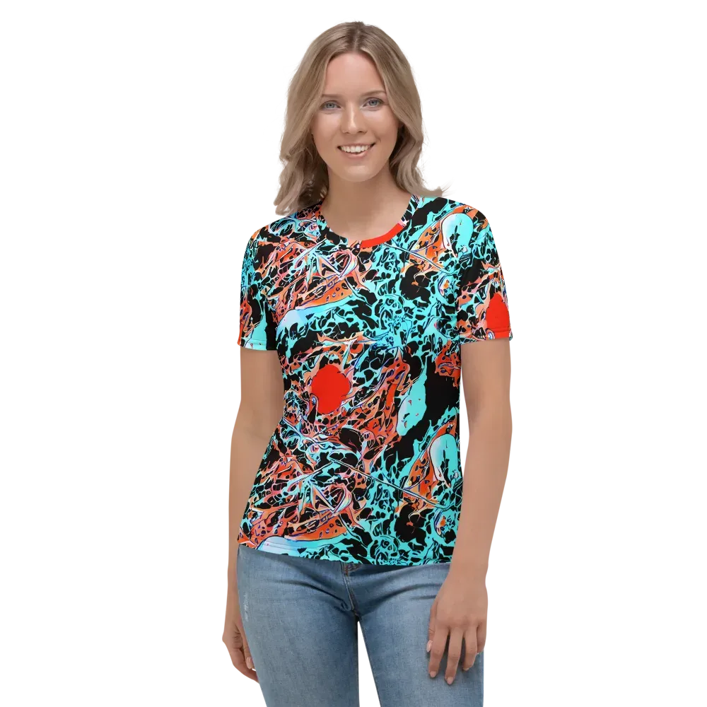 Liquid Mayhem on Women's Crew Neck T-Shirt — Front
