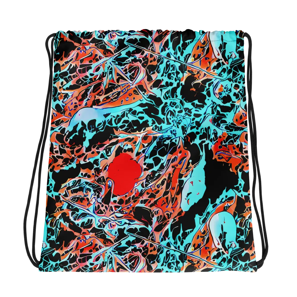 Liquid Mayhem on Drawstring Bag — Photo