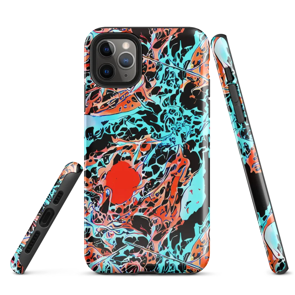 Liquid Mayhem on Tough Case for iPhone® — Front
