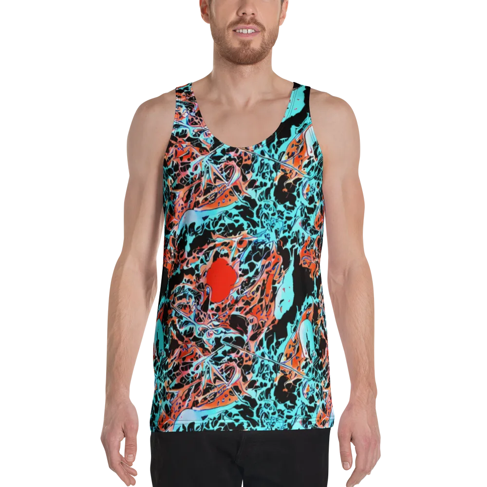 Liquid Mayhem on Men's Tank Top — Front