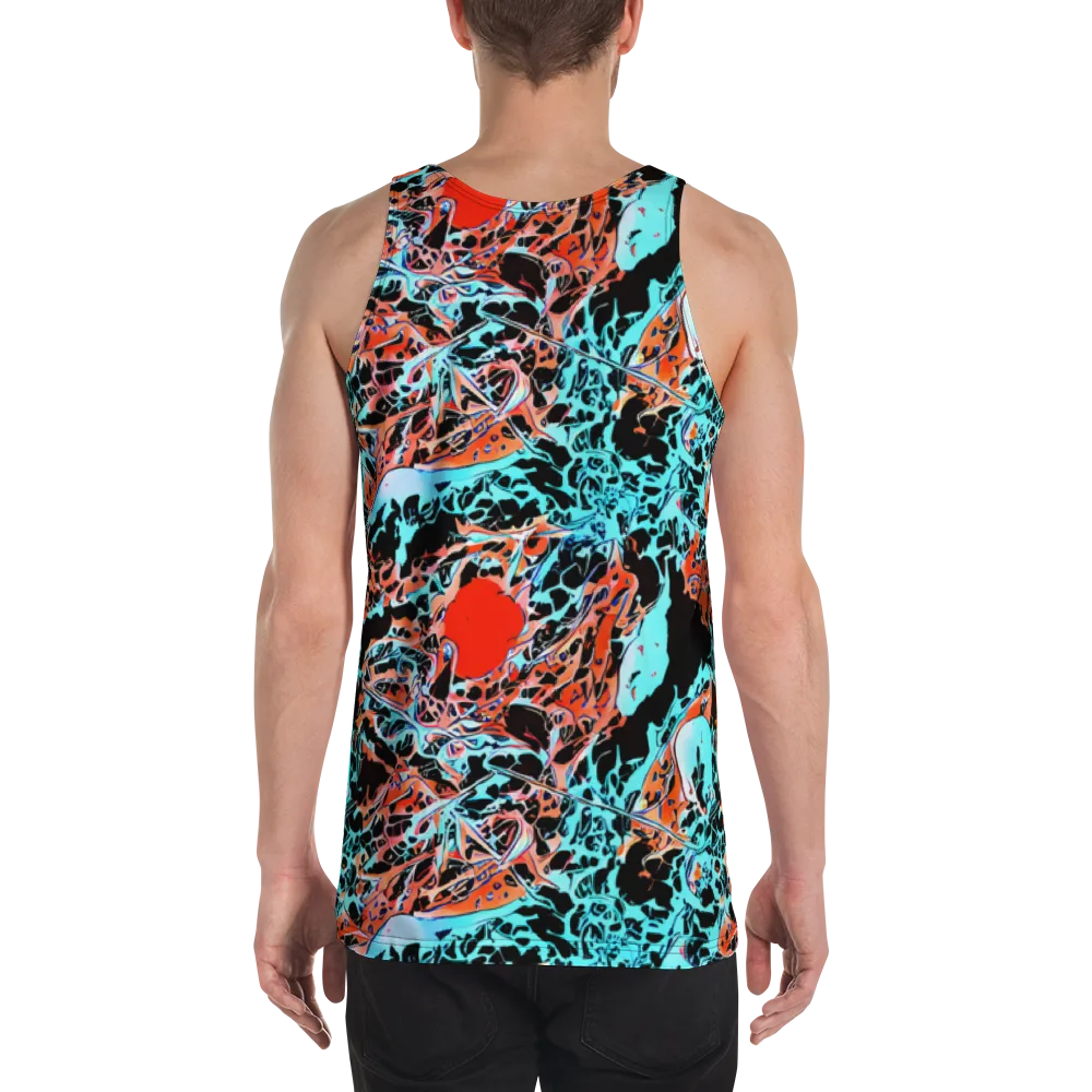 Liquid Mayhem on Men's Tank Top — Back