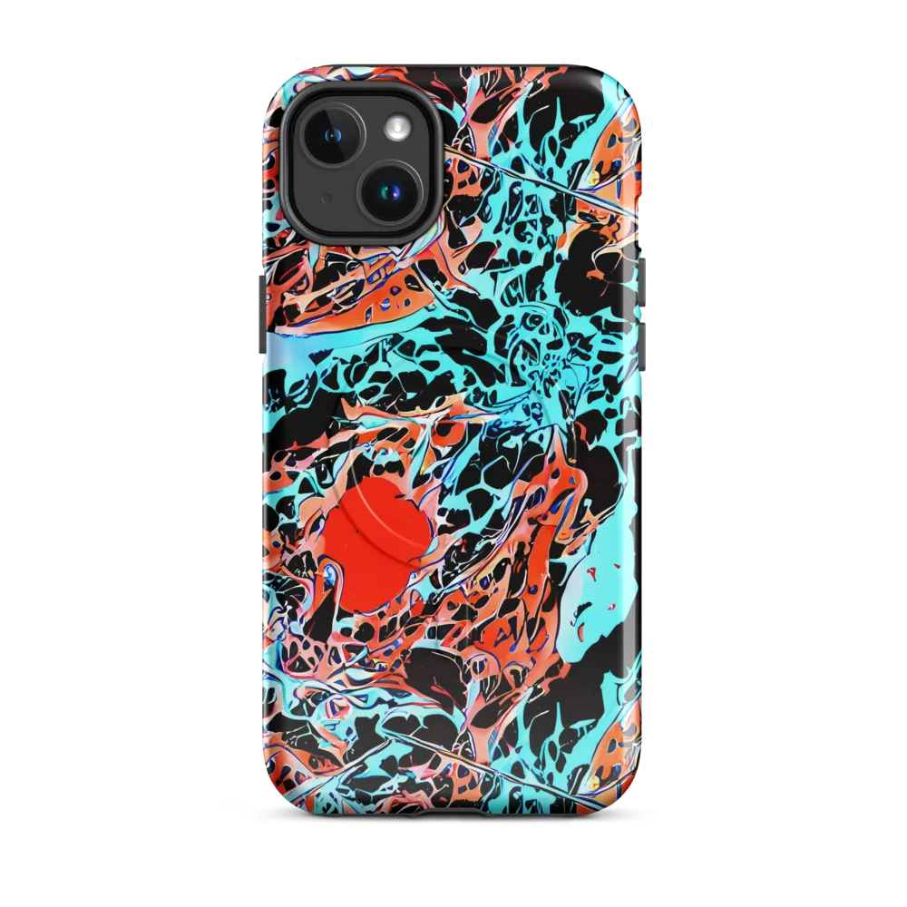 Liquid Mayhem on MagSafe Tough Case for iPhone® — Front