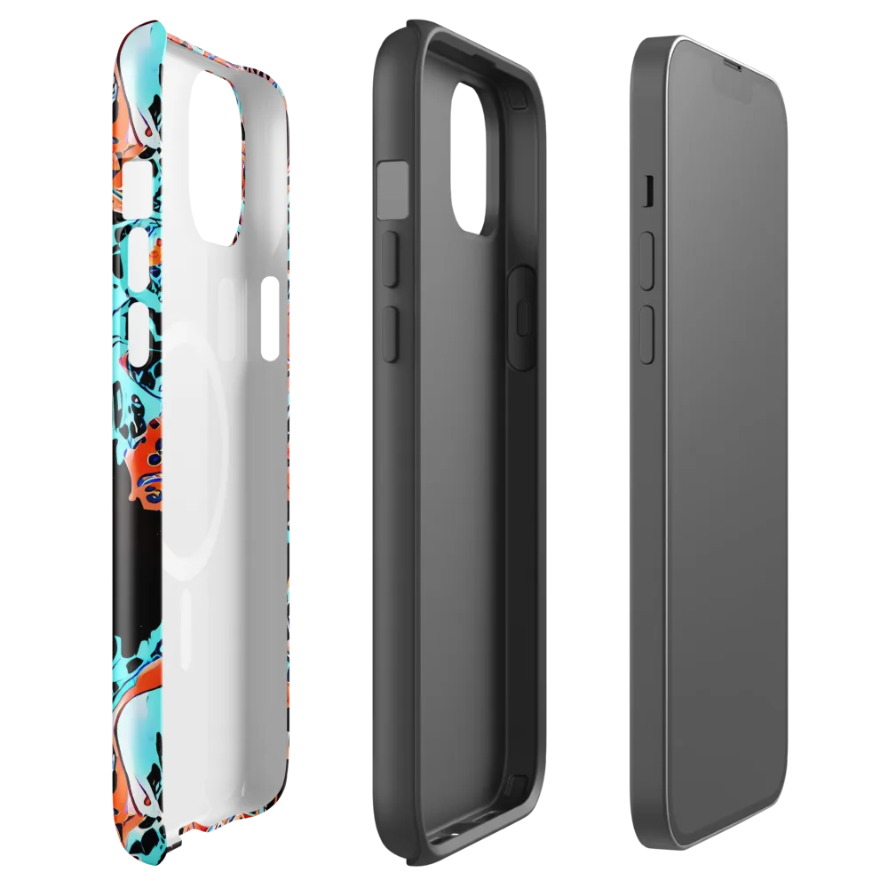 Liquid Mayhem on MagSafe Tough Case for iPhone® — Front
