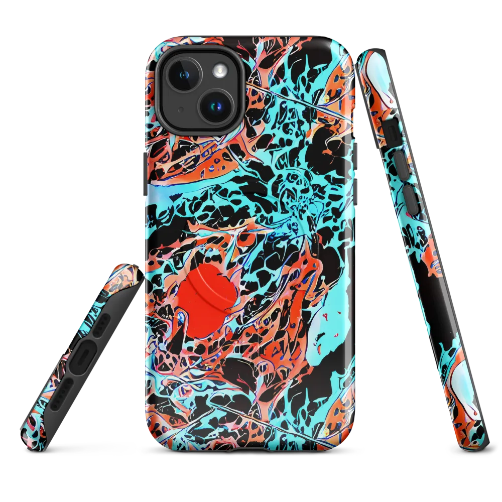 Liquid Mayhem on MagSafe Tough Case for iPhone® — Front