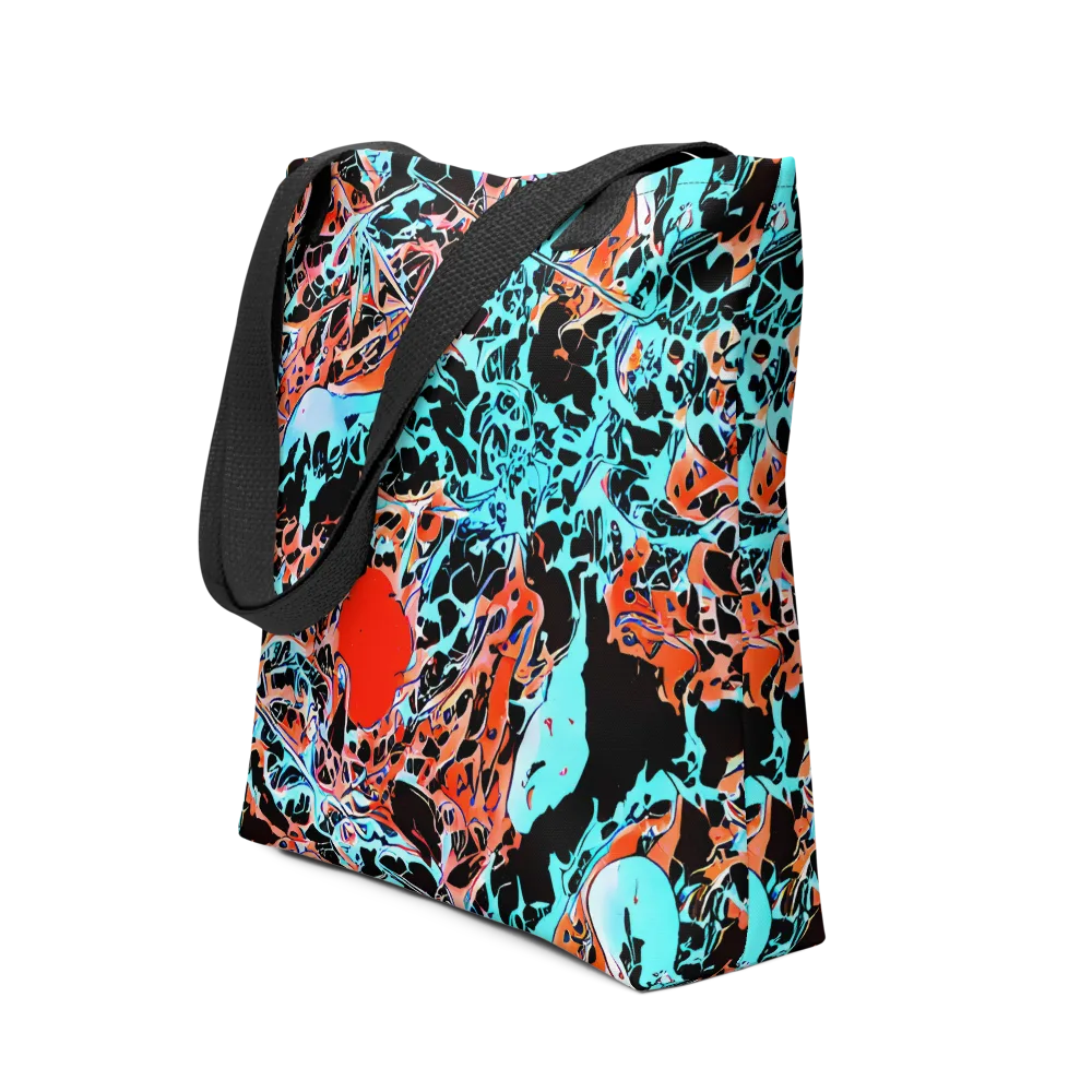 Liquid Mayhem on Tote Bag — Front