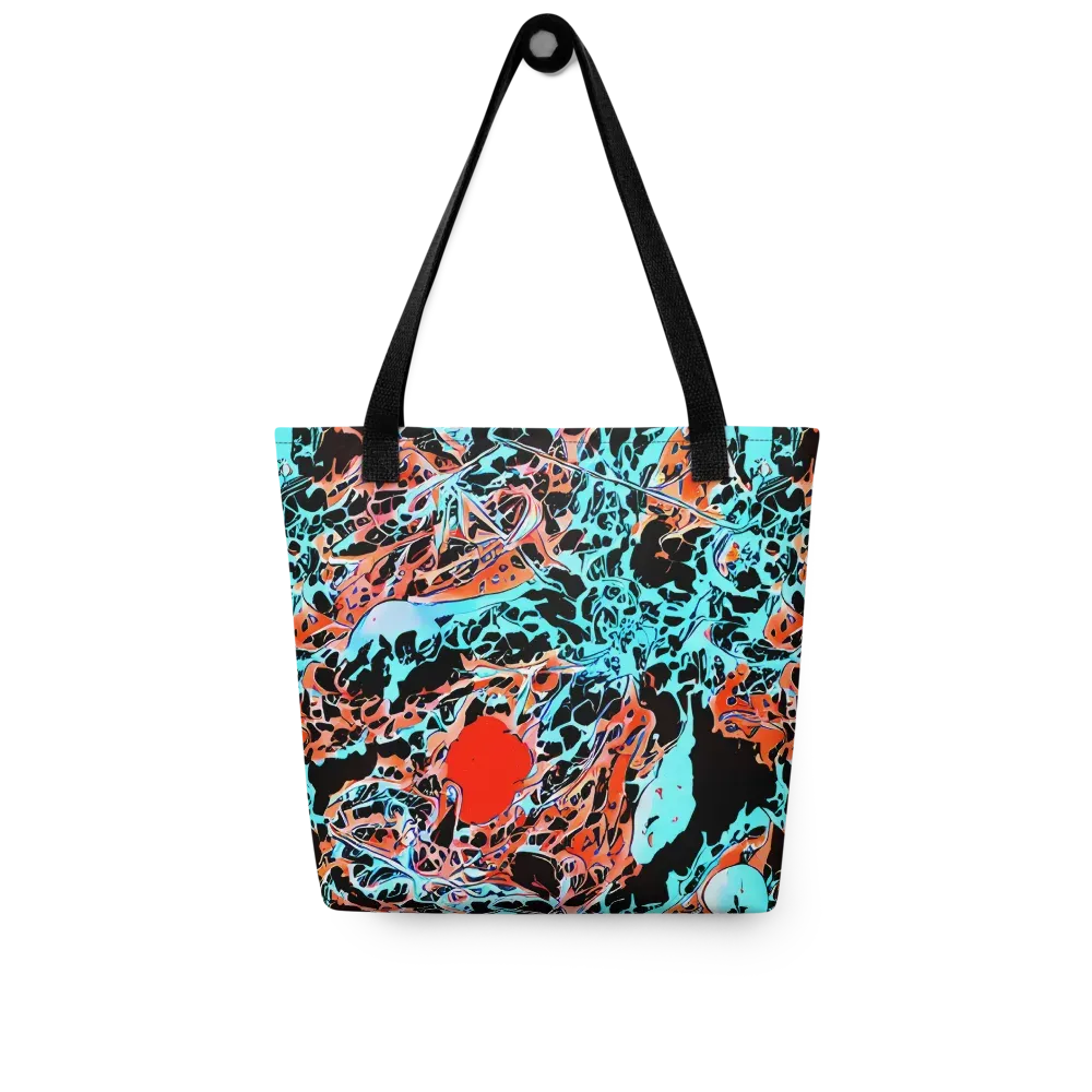 Liquid Mayhem on Tote Bag — Front