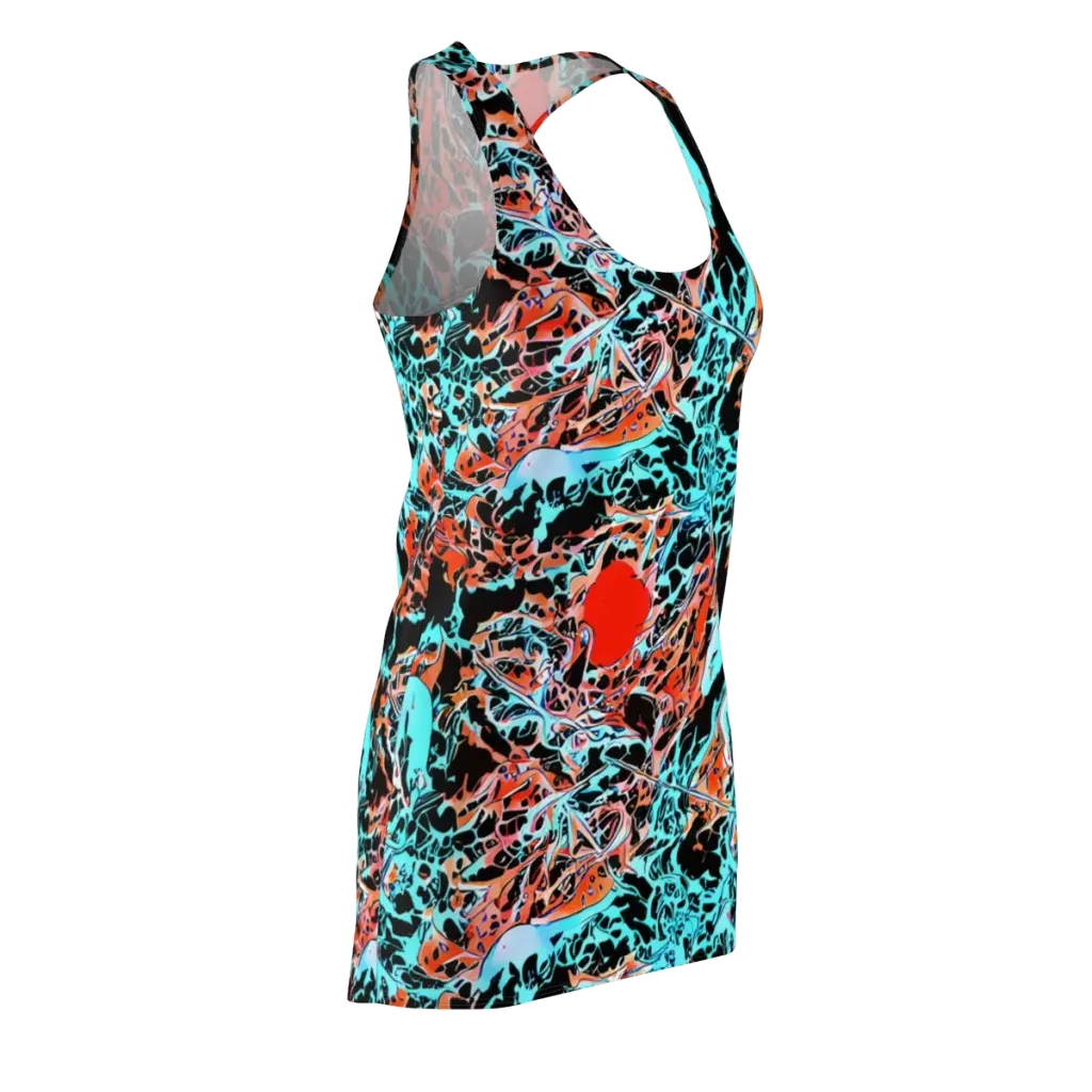 Liquid Mayhem on Racerback Dress — Front Side