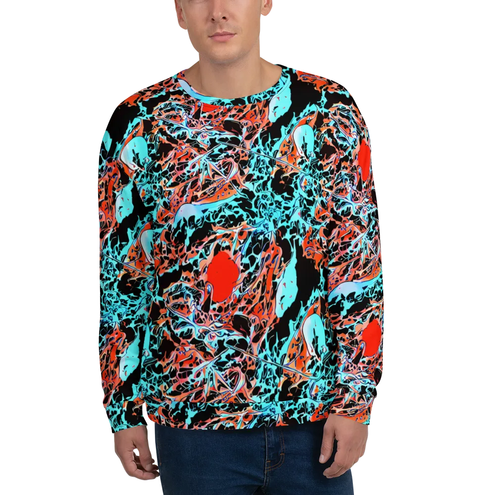 Liquid Mayhem on Sweatshirt — Front