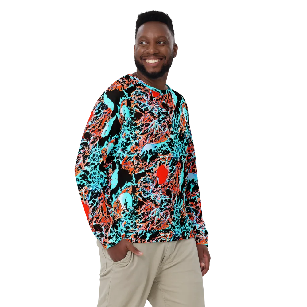 Liquid Mayhem on Sweatshirt — Front