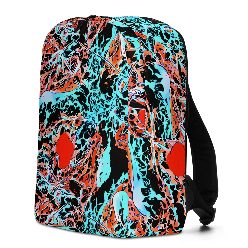 Liquid Mayhem on Minimalist Backpack — Left