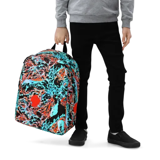 Liquid Mayhem on a Minimalist Backpack