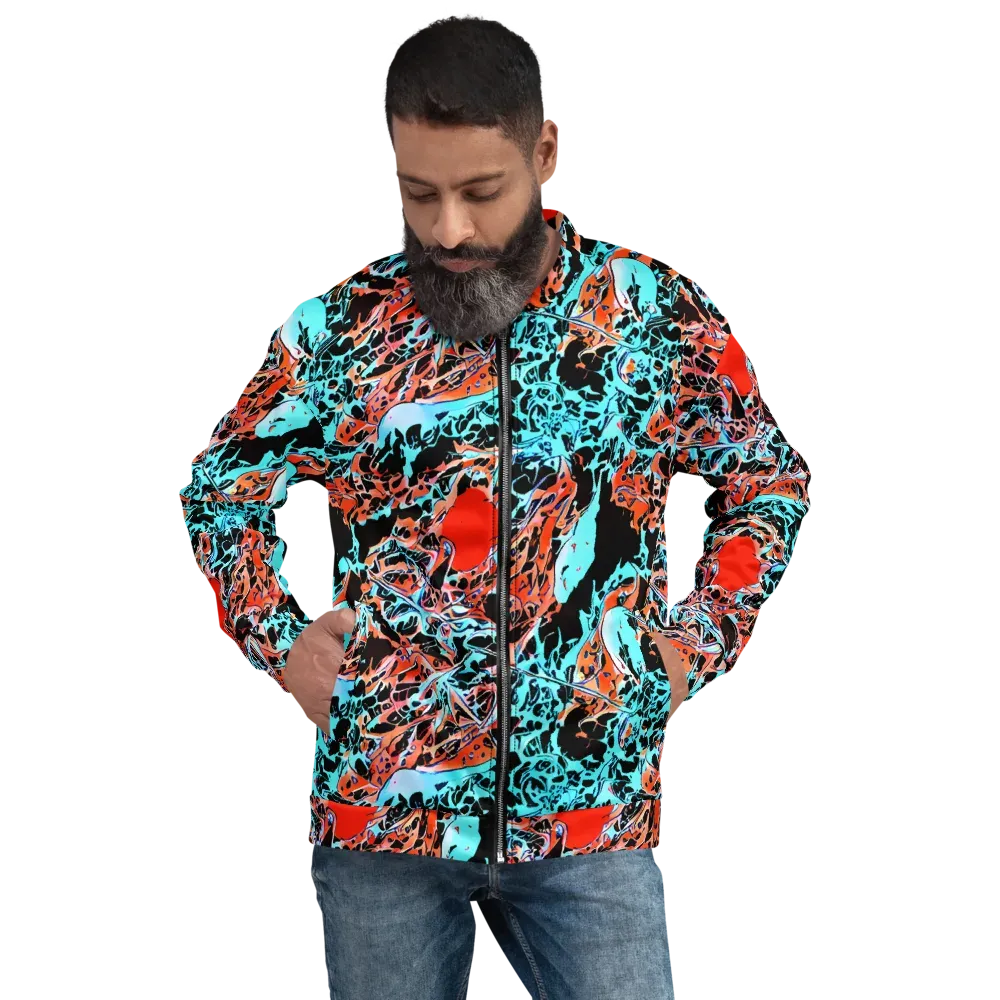 Liquid Mayhem on Bomber Jacket — Front