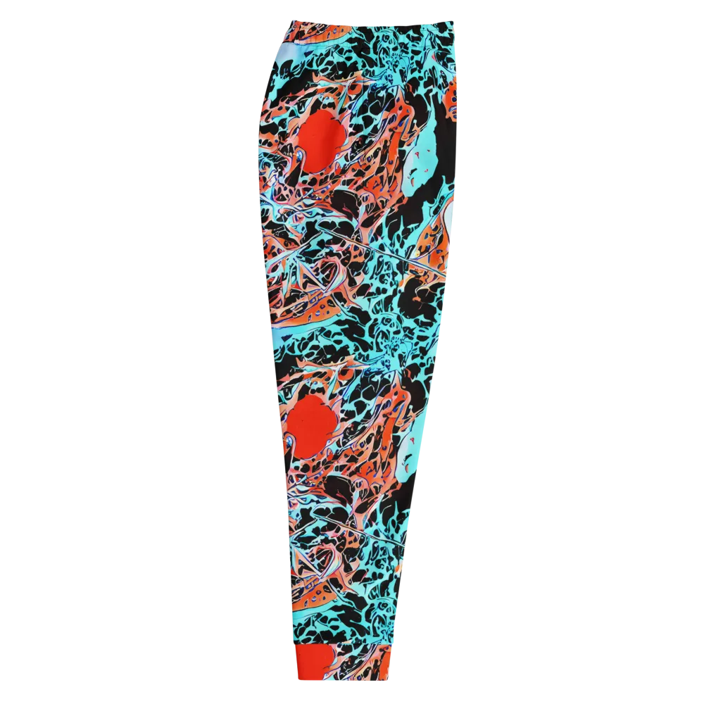 Liquid Mayhem on Men's Joggers — Right