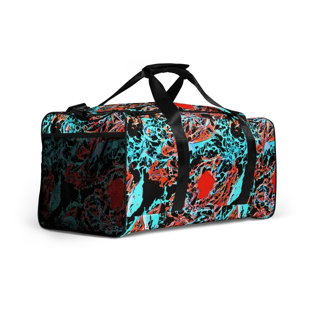 Liquid Mayhem on Duffle Bag — Right Front