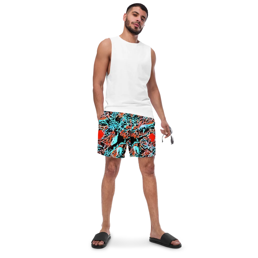 Liquid Mayhem on Swim Trunks — Front
