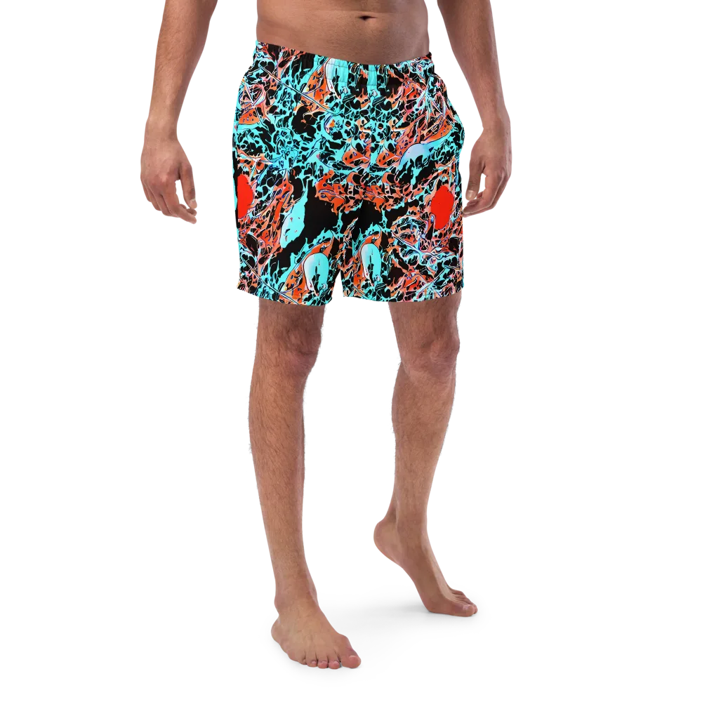 Liquid Mayhem on Swim Trunks — Front
