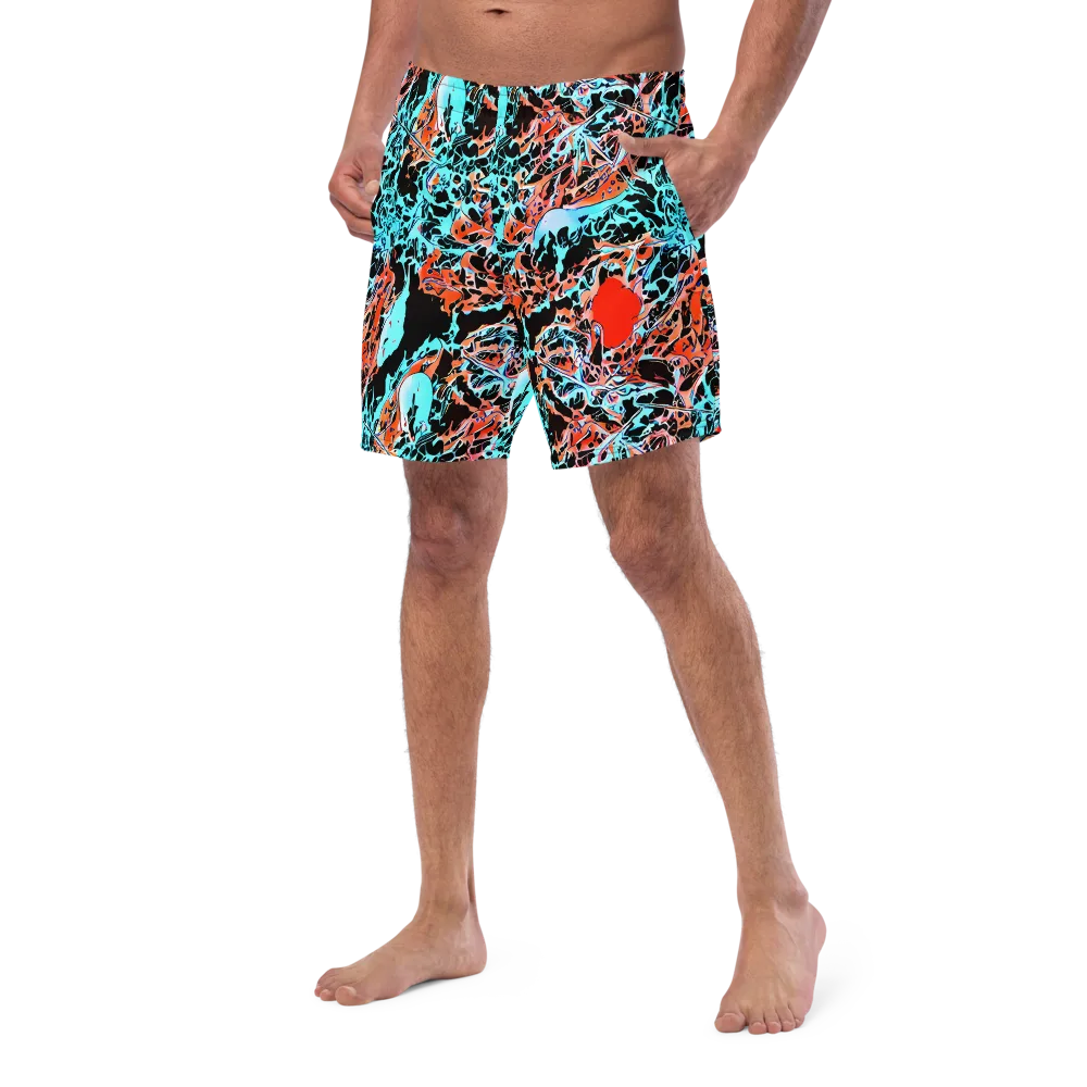 Liquid Mayhem on Swim Trunks — Left Front
