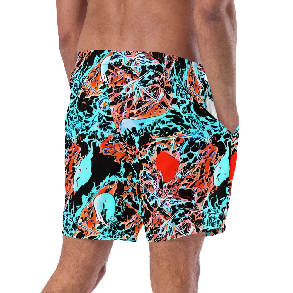 Liquid Mayhem on Swim Trunks — Right Back