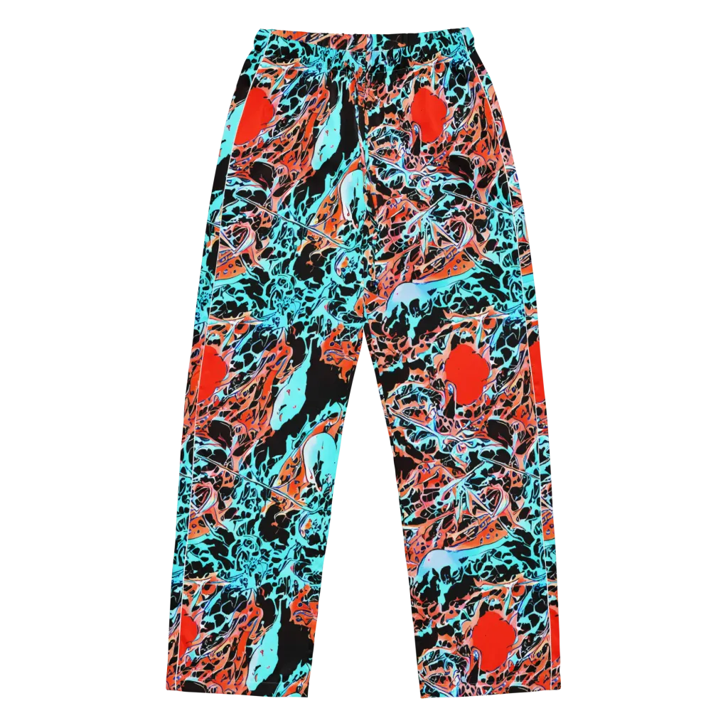 Liquid Mayhem on Women's Pajama Pants — Front