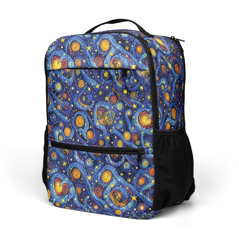 Starry Tempest on Utility Backpack — Left Front