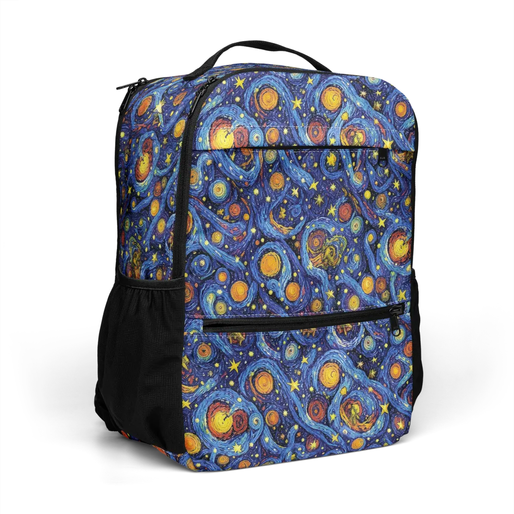 Starry Tempest on Utility Backpack — Right Front