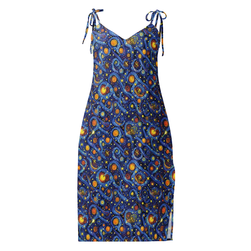 Starry Tempest on Slip Dress — Front