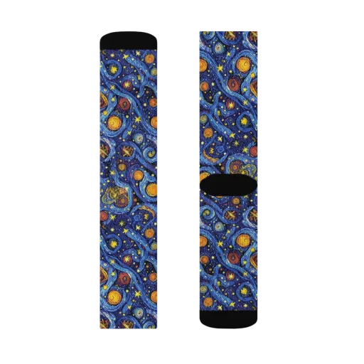 Starry Tempest on a Socks