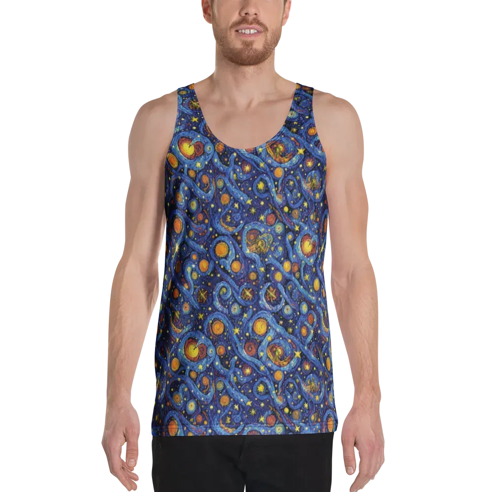 Starry Tempest on Men's Tank Top — Front