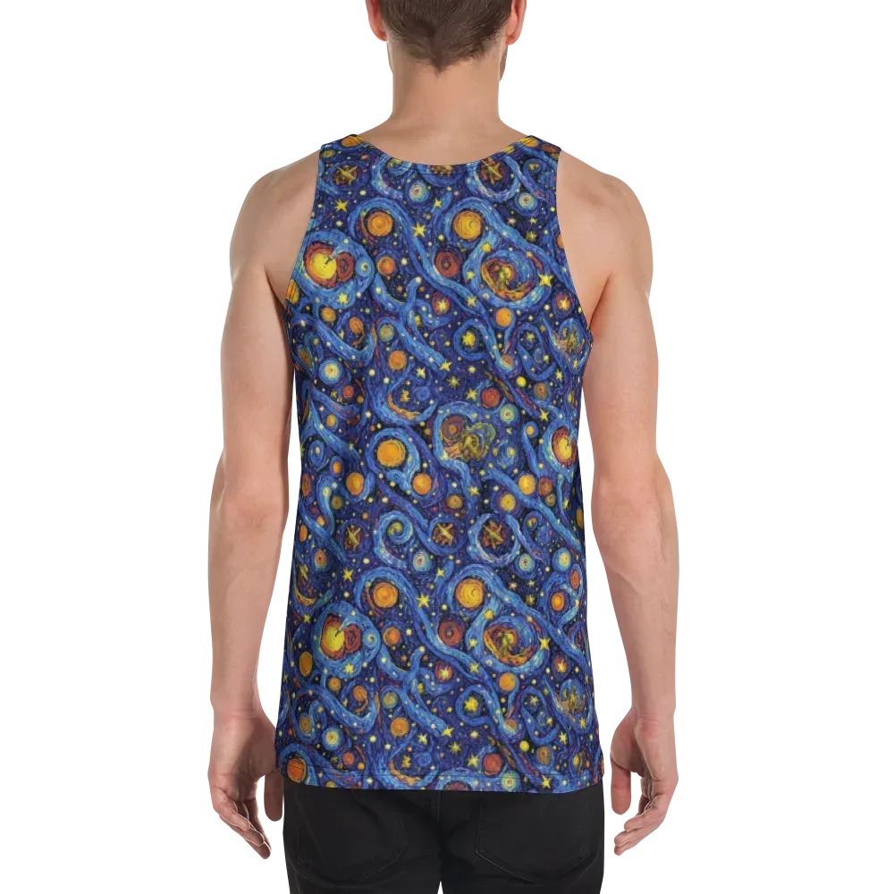 Starry Tempest on Men's Tank Top — Back