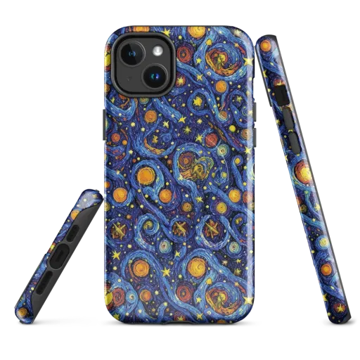 Starry Tempest on a MagSafe Tough Case for iPhone®
