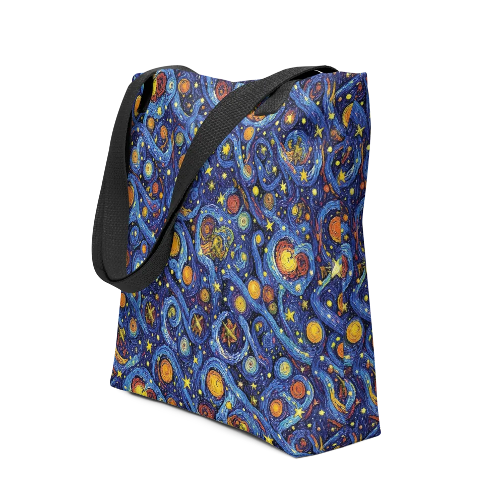 Starry Tempest on Tote Bag — Front