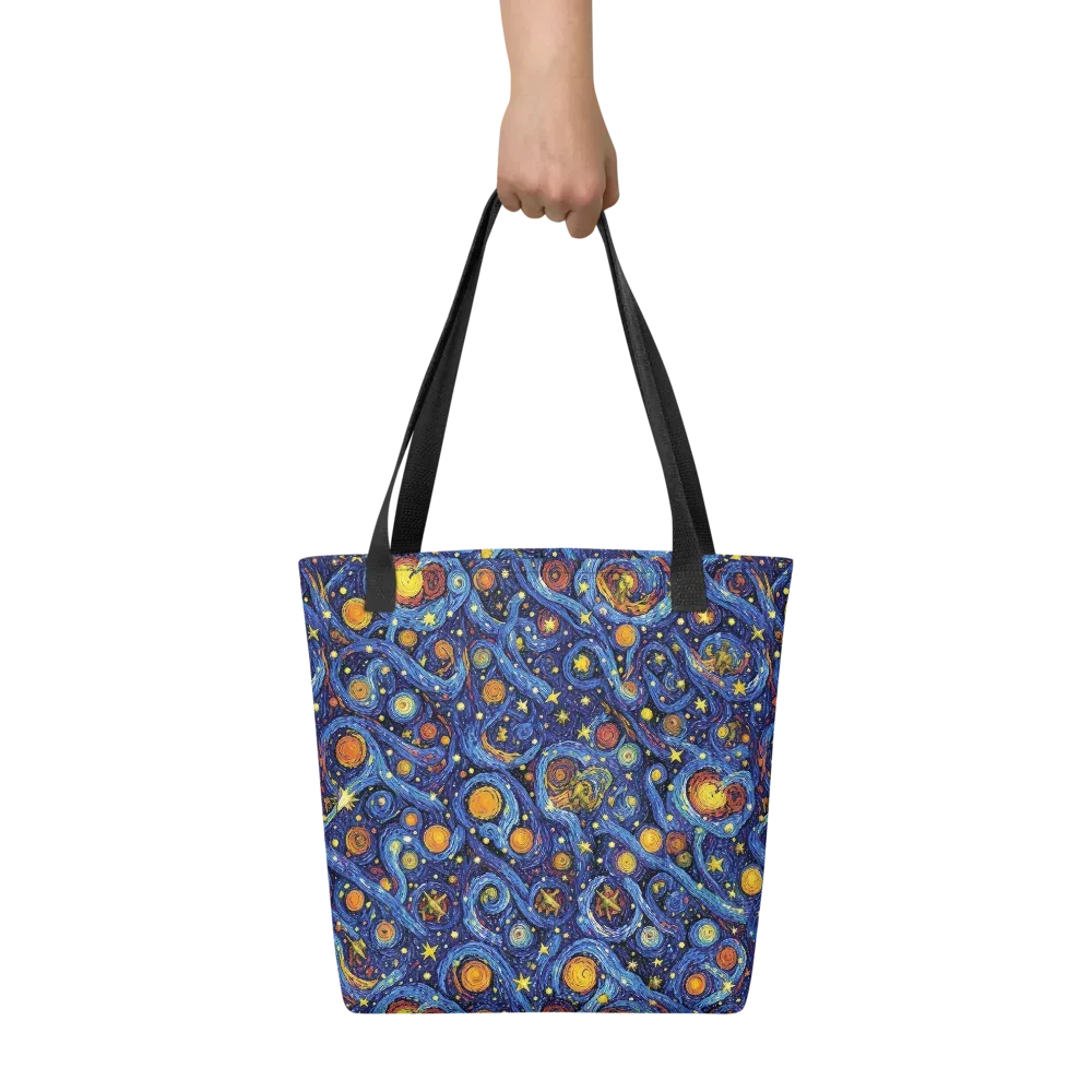 Starry Tempest on Tote Bag — Front