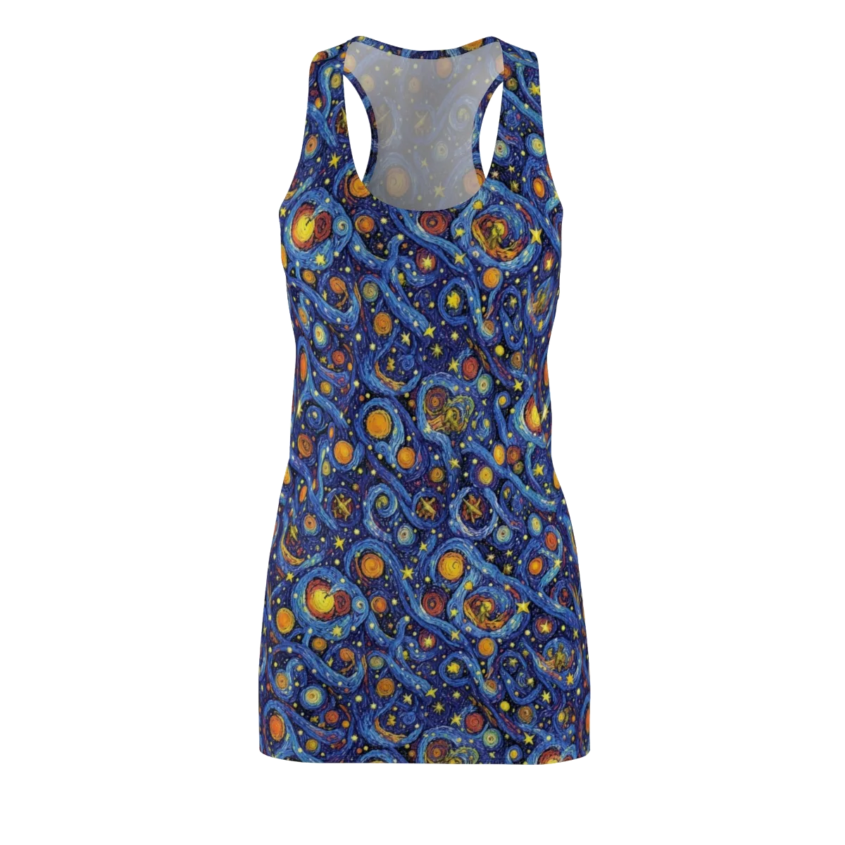 Starry Tempest on Racerback Dress — Front
