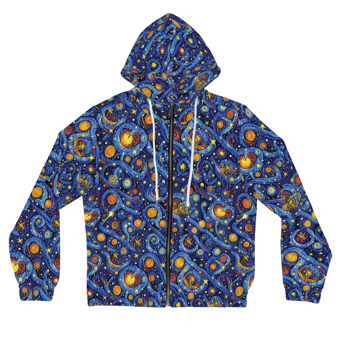 Starry Tempest on Women's Full-Zip Hoodie — Front
