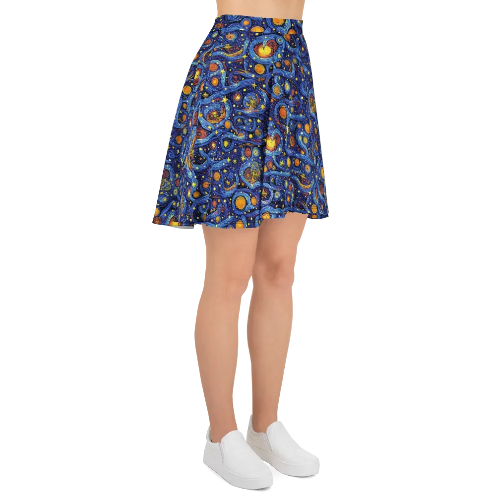 Starry Tempest on Skater Skirt — Right
