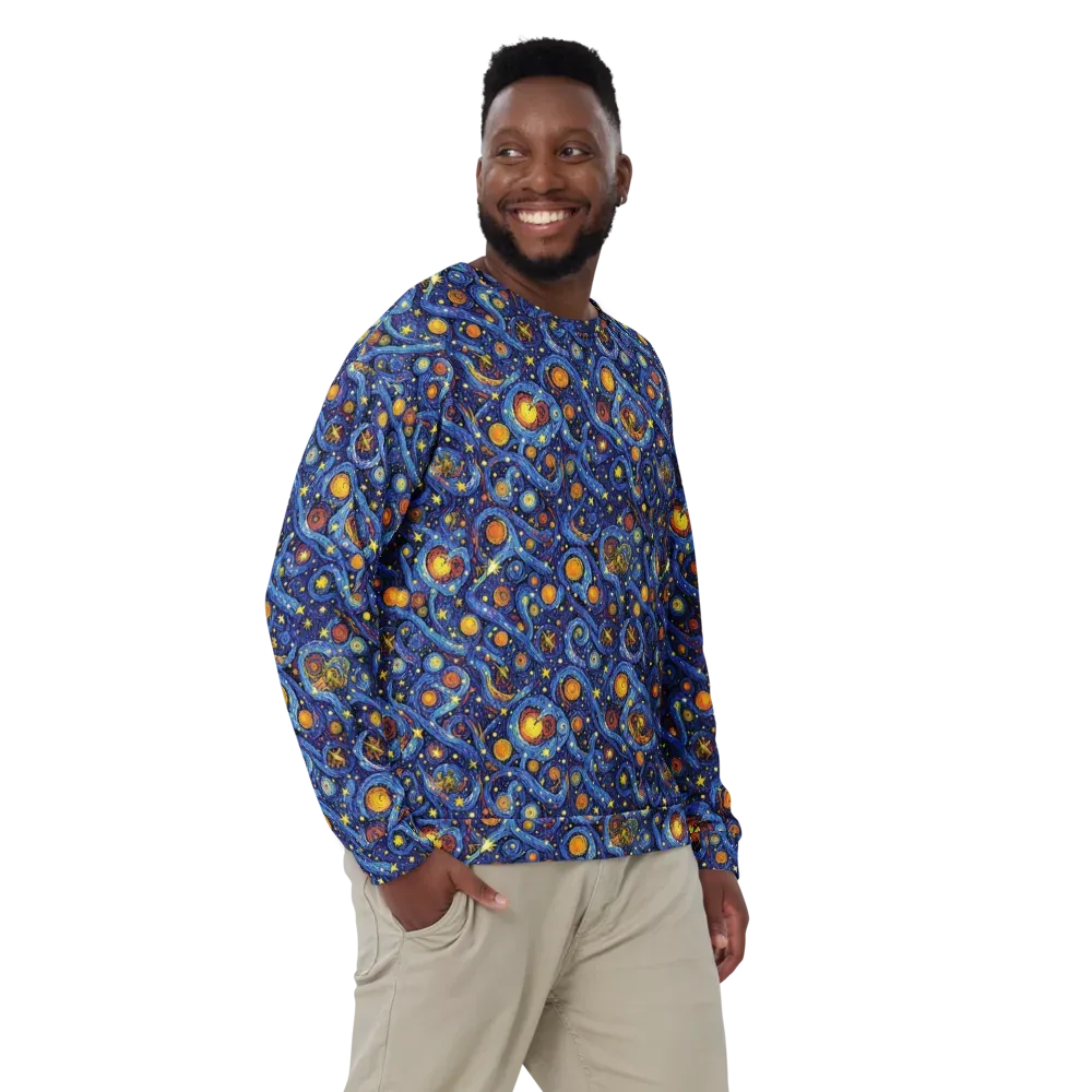 Starry Tempest on Sweatshirt — Front