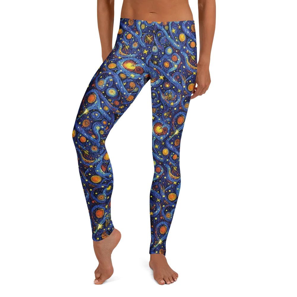 Starry Tempest on Leggings — Front
