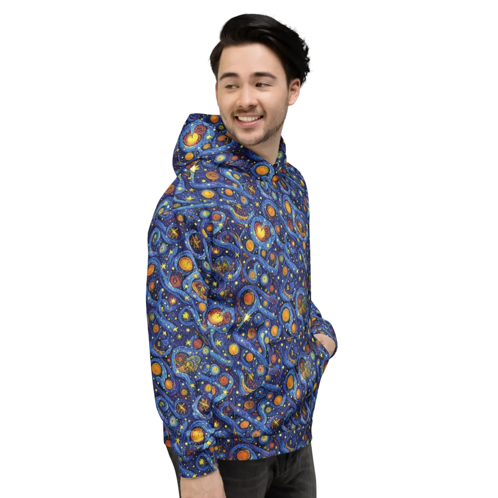 Starry Tempest on Hoodie — Right