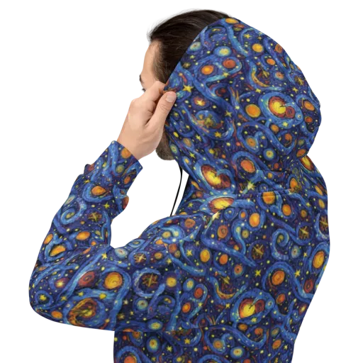 Starry Tempest on a Hoodie