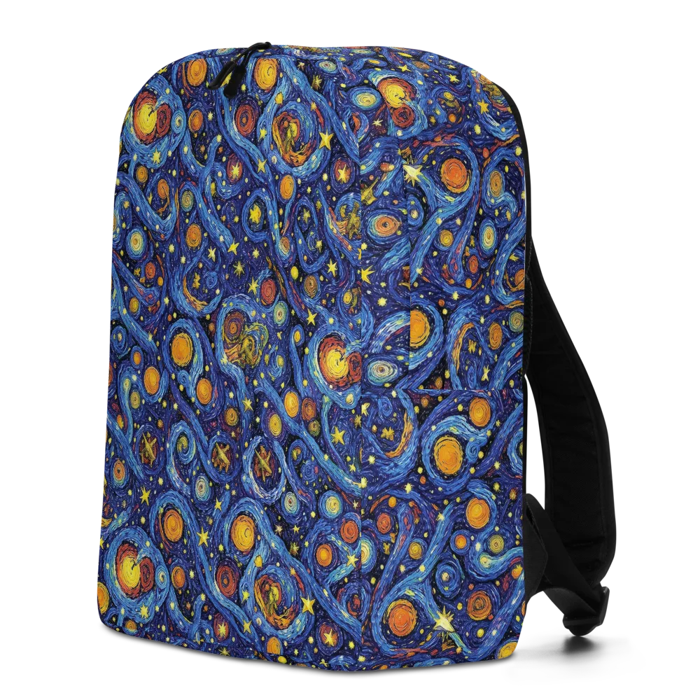 Starry Tempest on Minimalist Backpack — Left