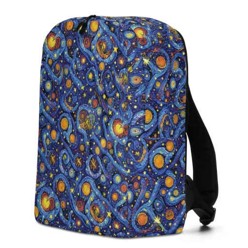 Starry Tempest on a Minimalist Backpack