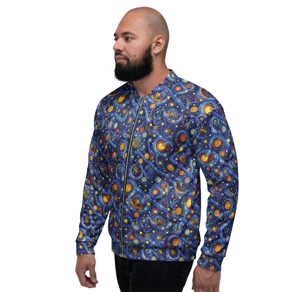 Starry Tempest on Bomber Jacket — Left