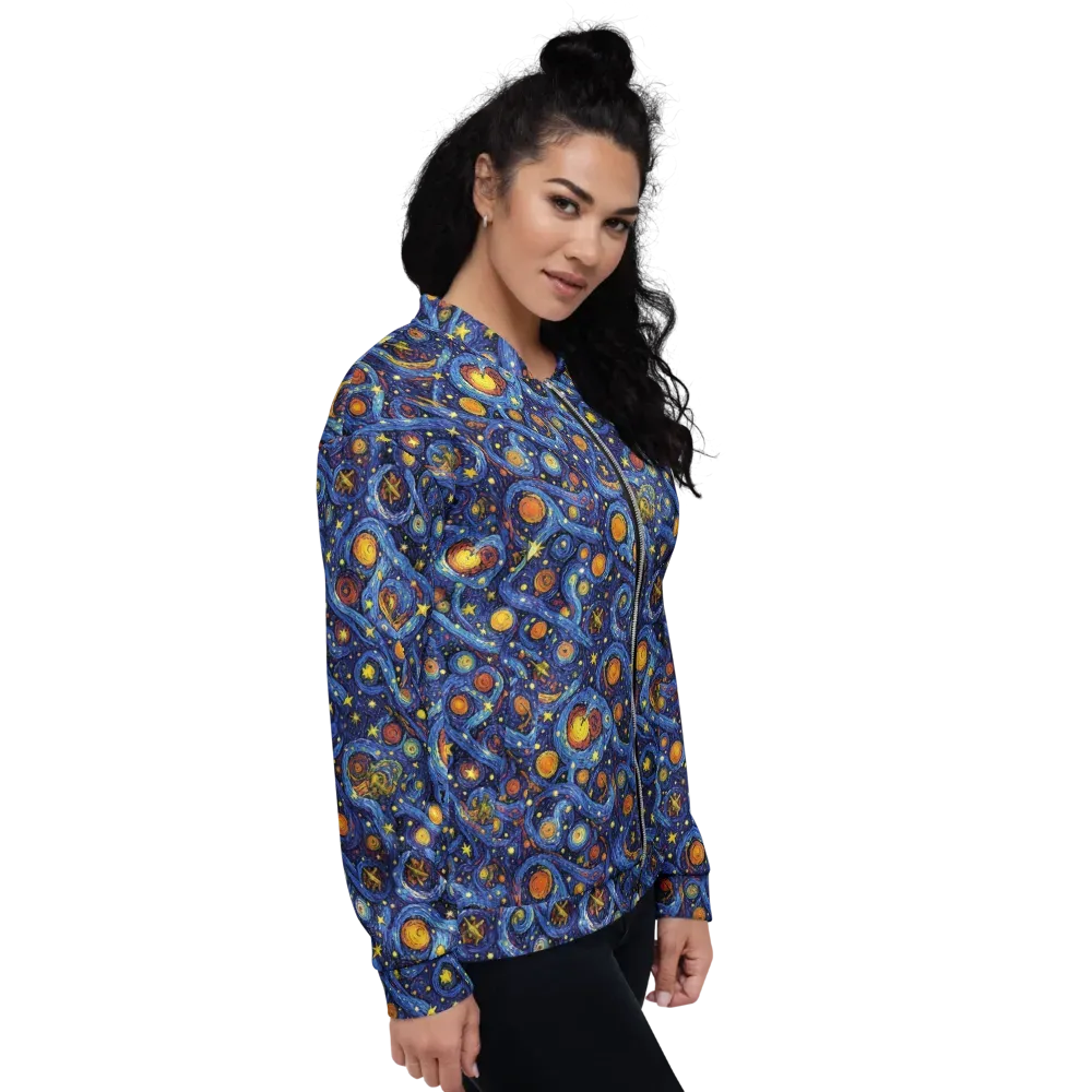 Starry Tempest on Bomber Jacket — Right