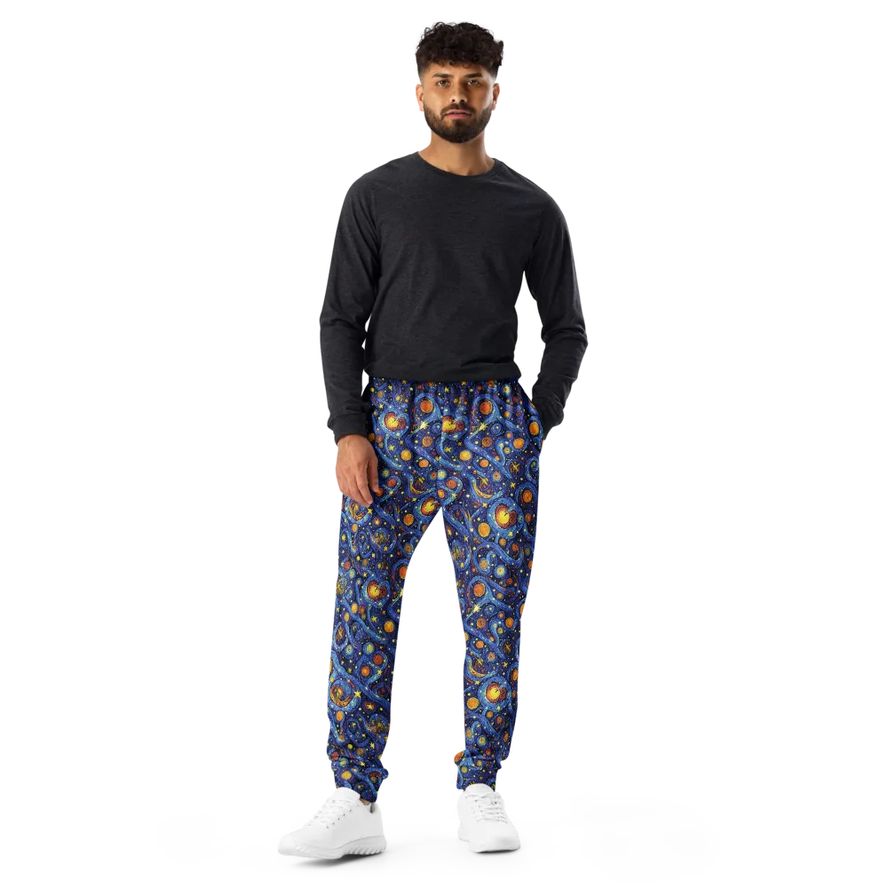 Starry Tempest on Men's Joggers — Front