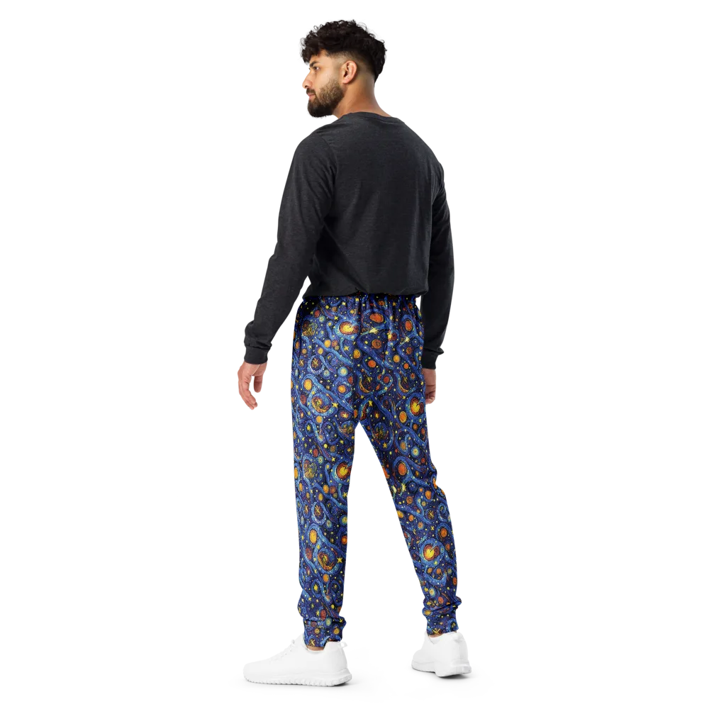 Starry Tempest on Men's Joggers — Back