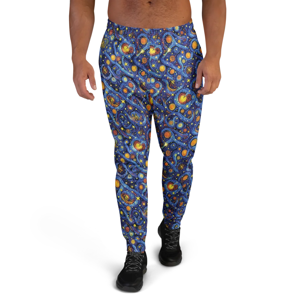 Starry Tempest on Men's Joggers — Front