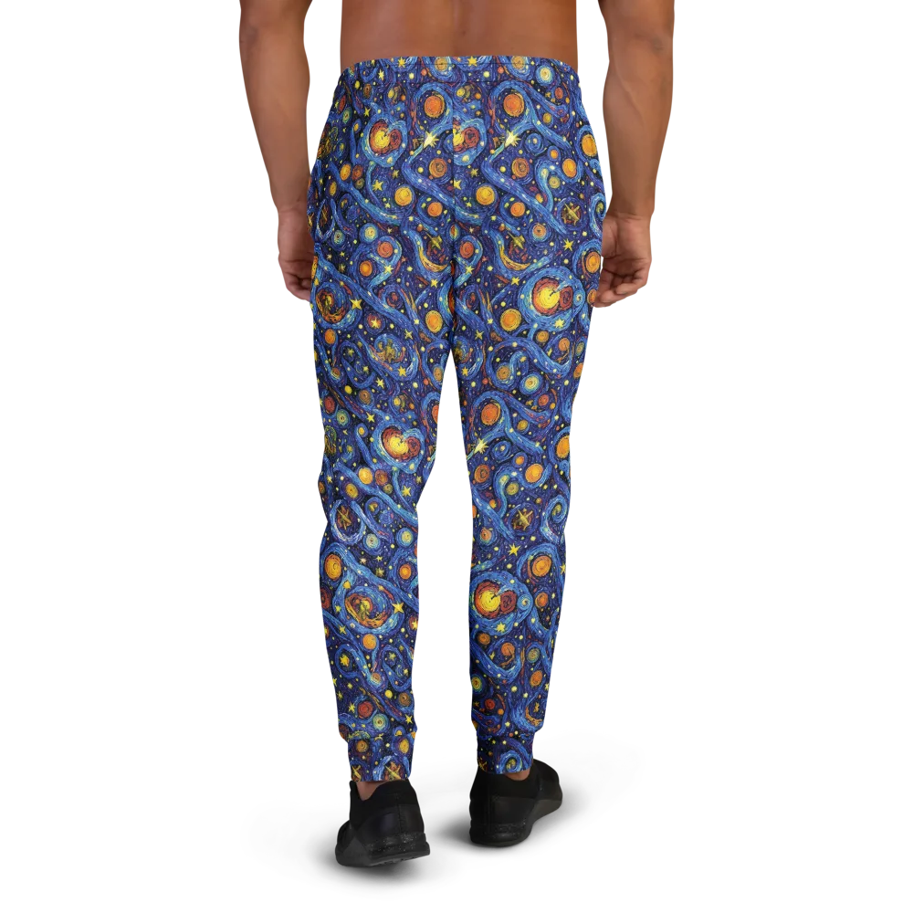Starry Tempest on Men's Joggers — Back