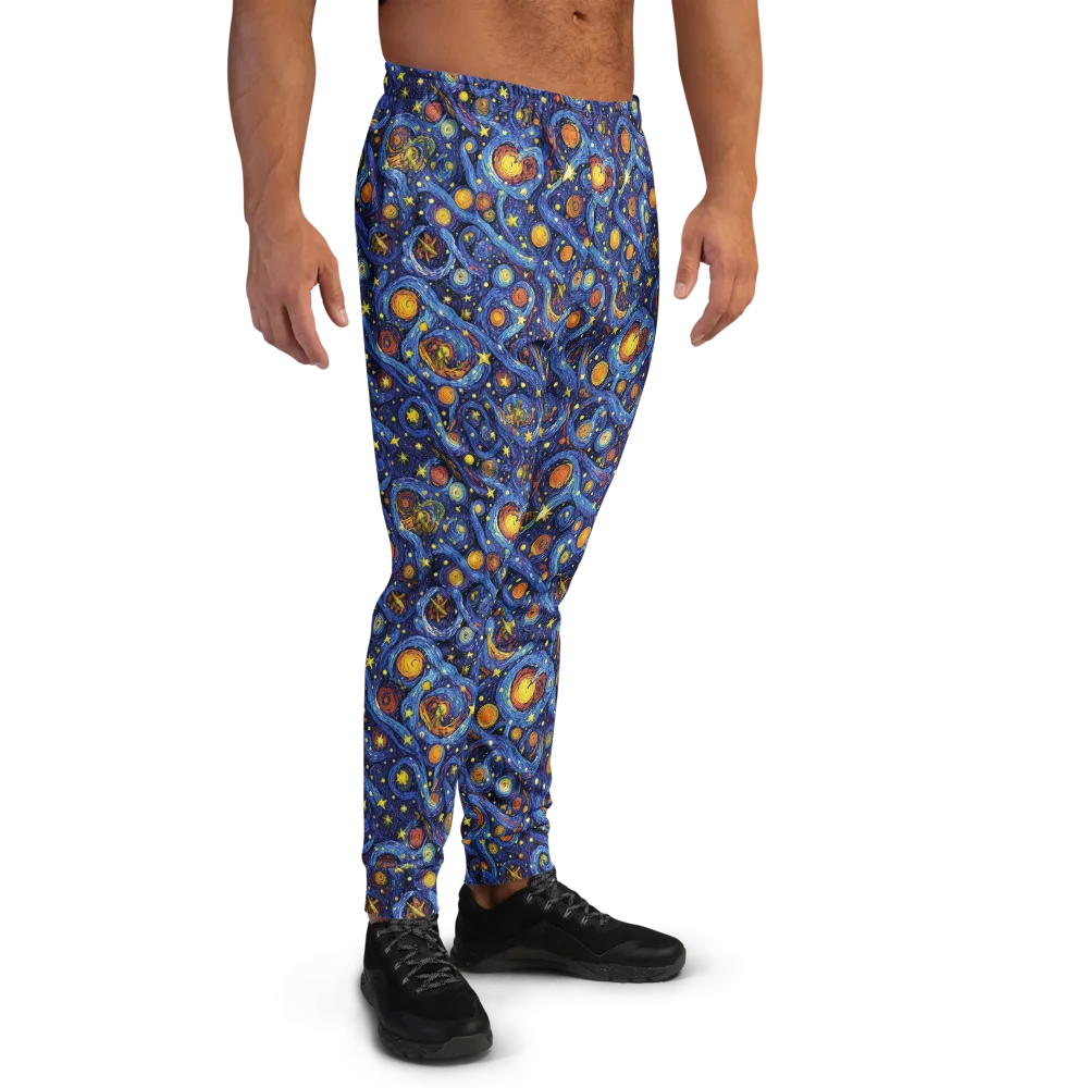 Starry Tempest on Men's Joggers — Right