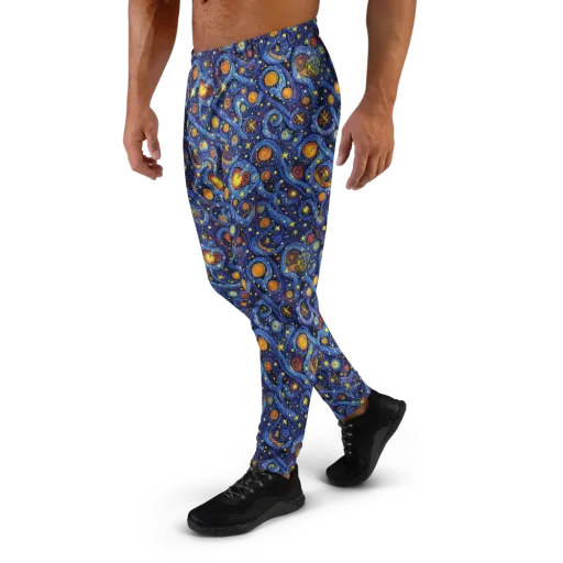 Starry Tempest on a Men's Joggers